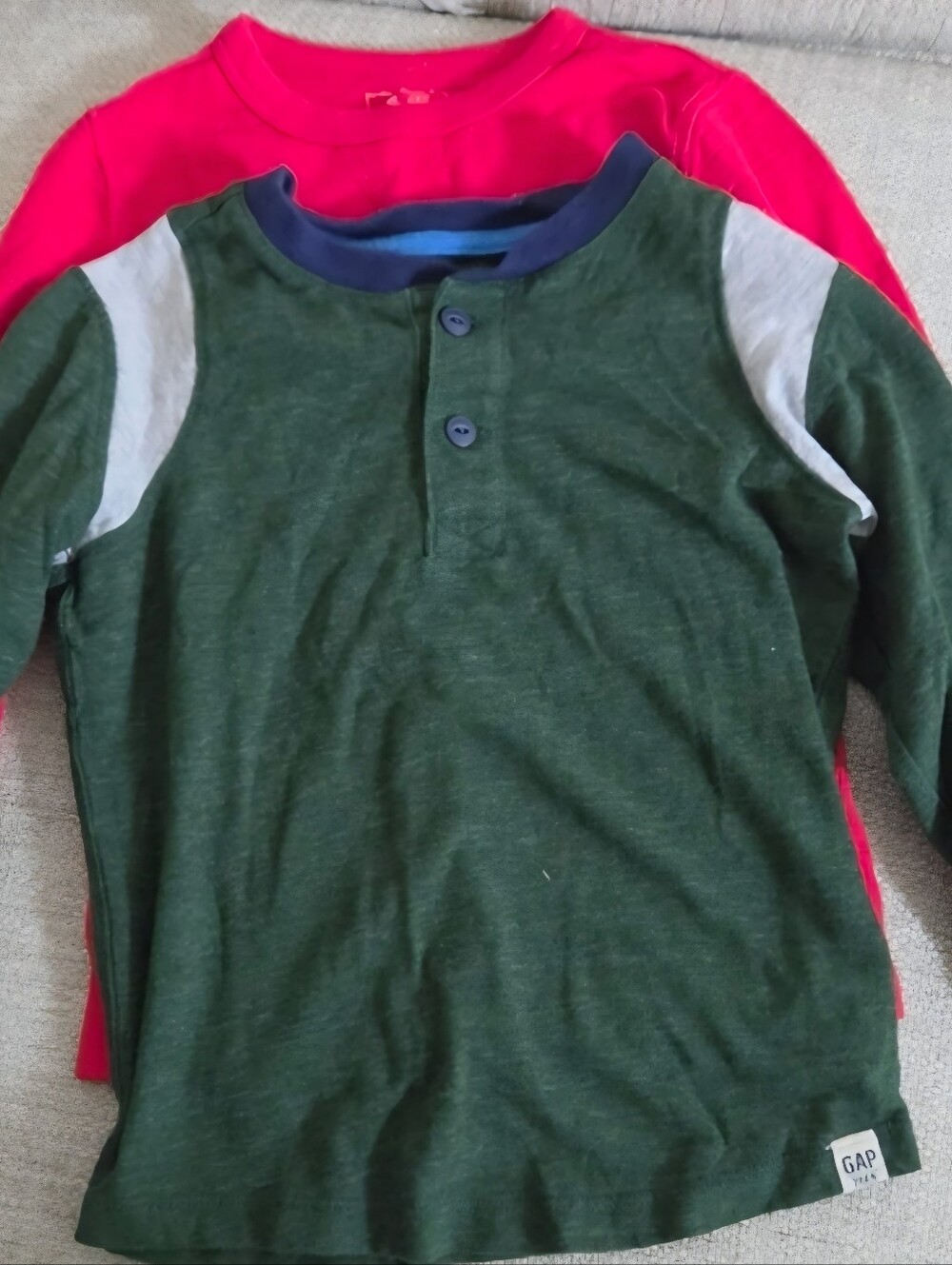 GAP Toddler Boys' Long-Sleeve Tops